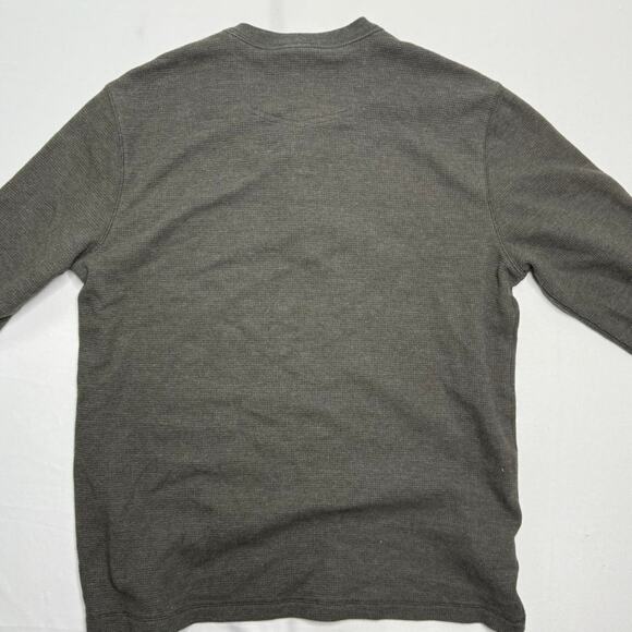 Eddie Bauer Grey Long Sleeve Thermal Shirt Size Large - Picture 4 of 5